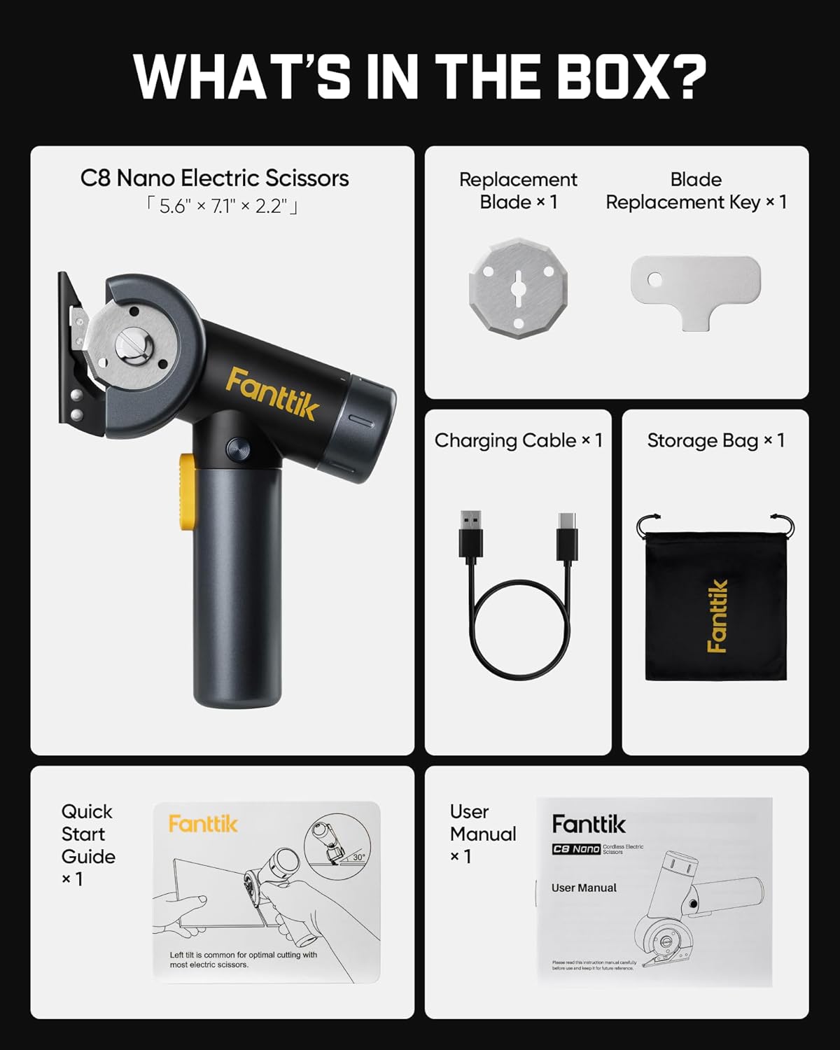 Cordless Electric Scissors