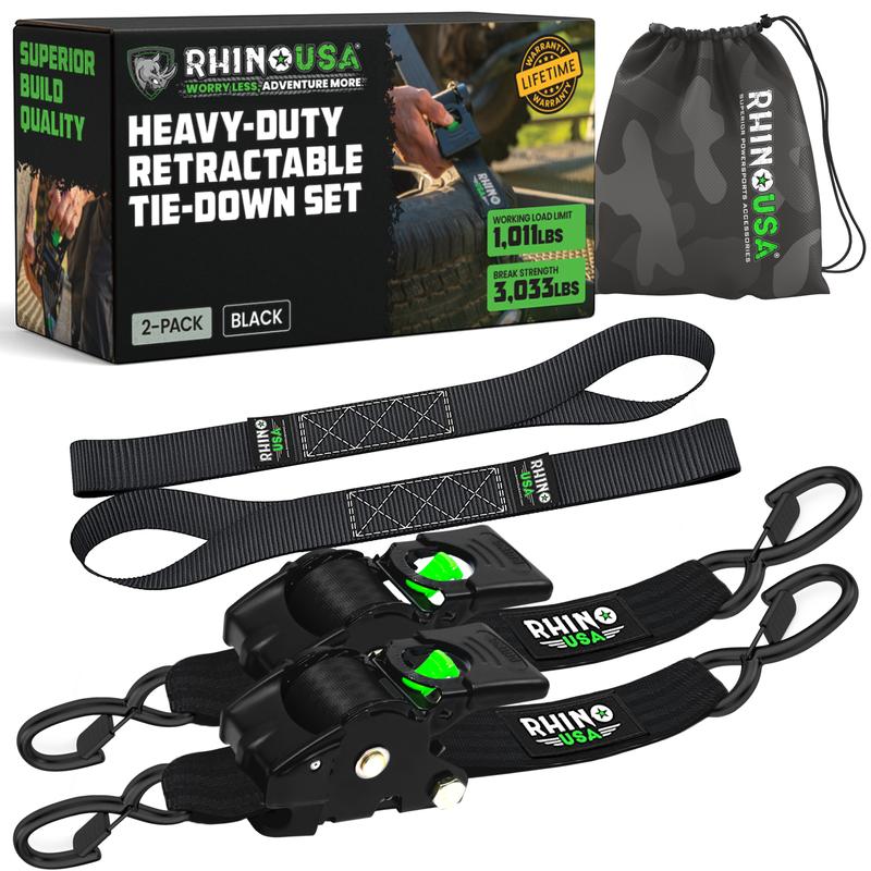 🛠️2" x 10'Retractable Ratchet Straps