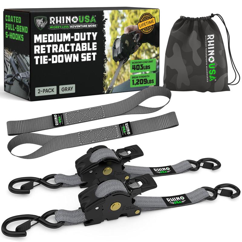 🛠️2" x 10'Retractable Ratchet Straps