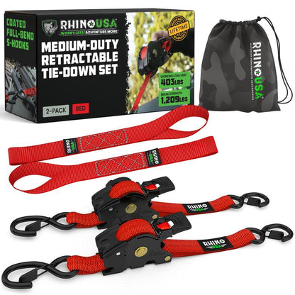 🛠️2" x 10'Retractable Ratchet Straps