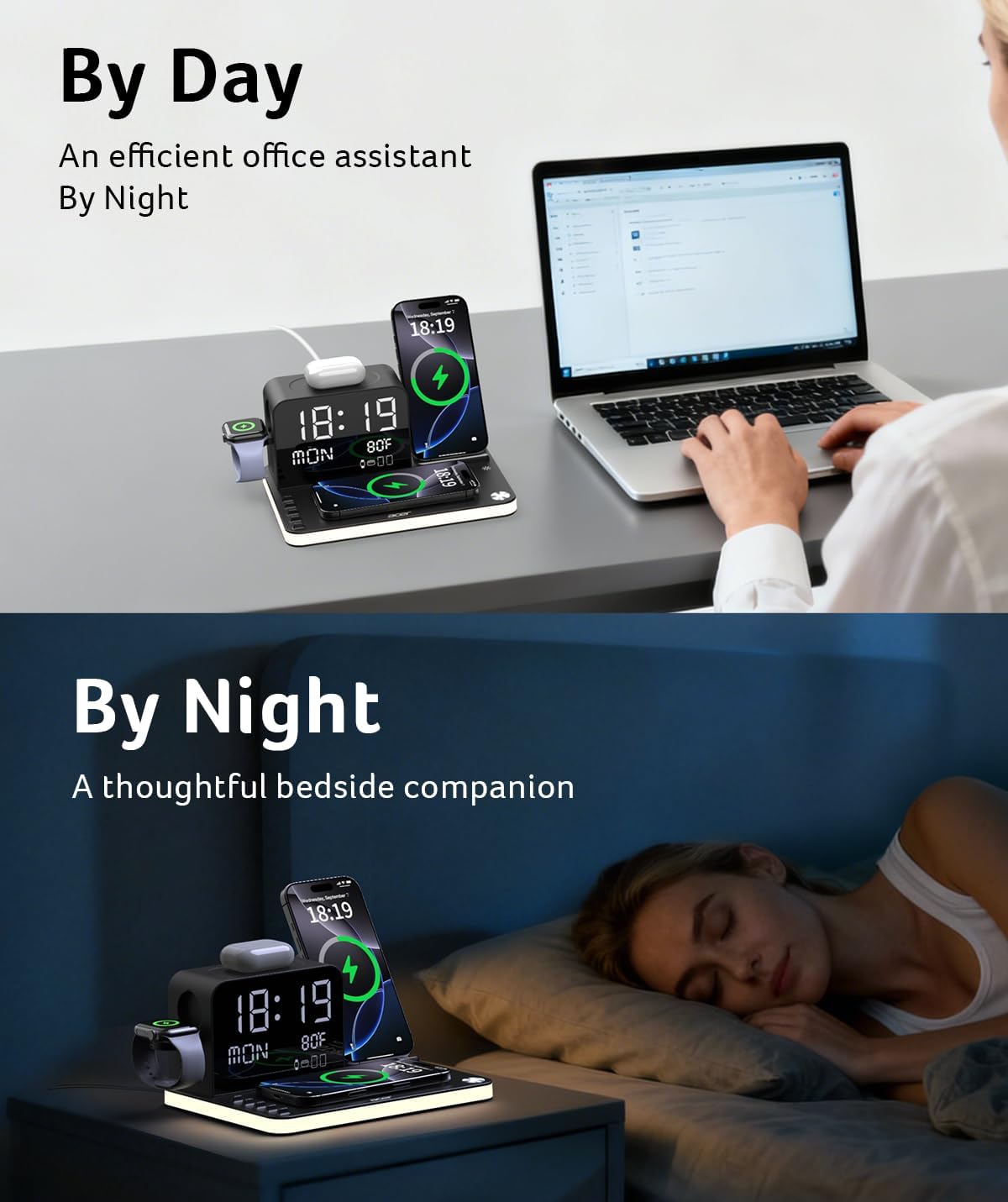 🔋 7-in-1 Wireless Charging Station