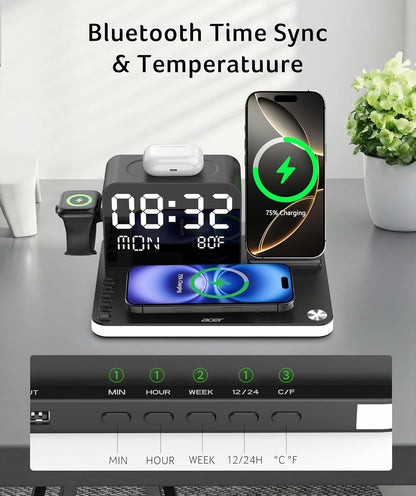 🔋 7-in-1 Wireless Charging Station
