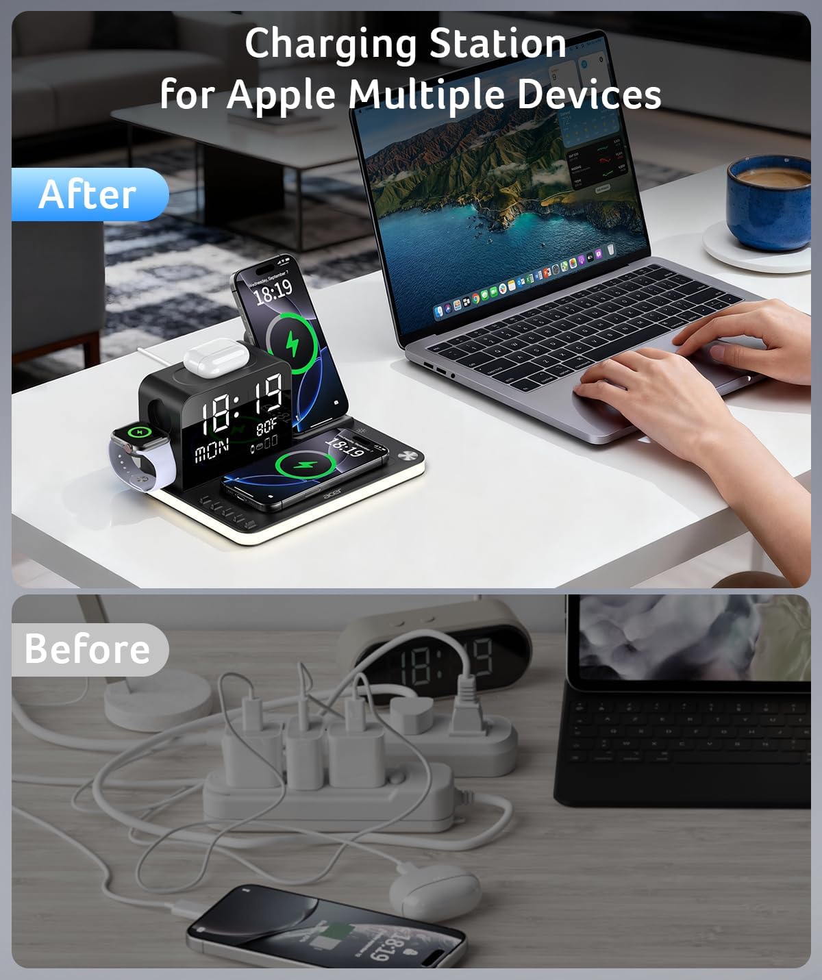 🔋 7-in-1 Wireless Charging Station