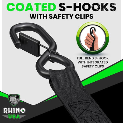 🛠️2" x 10'Retractable Ratchet Straps