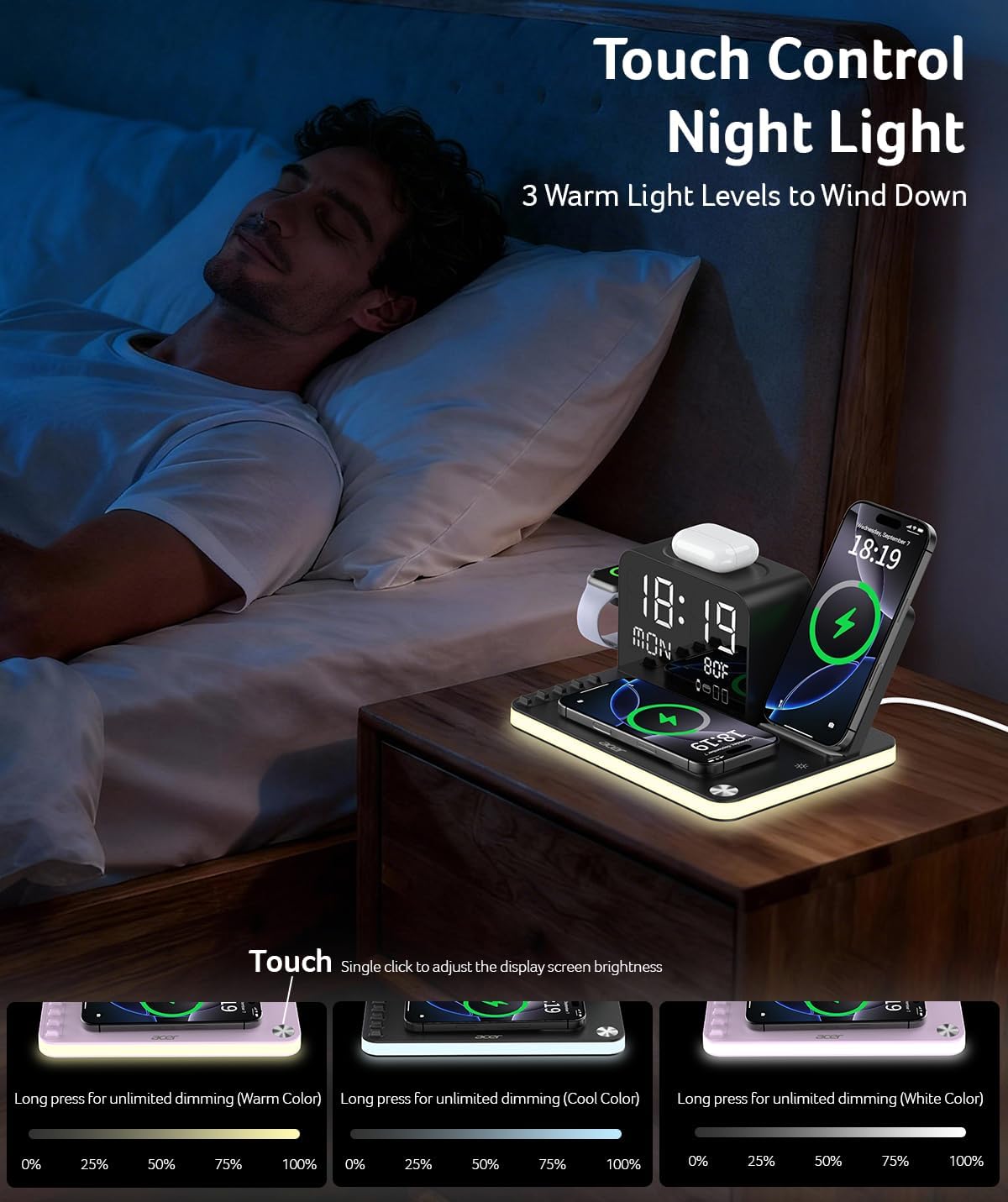 🔋 7-in-1 Wireless Charging Station