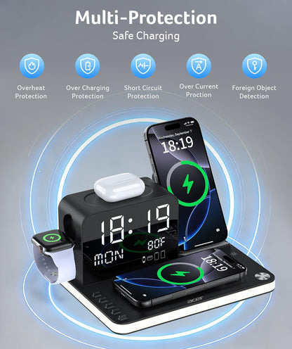 🔋 7-in-1 Wireless Charging Station