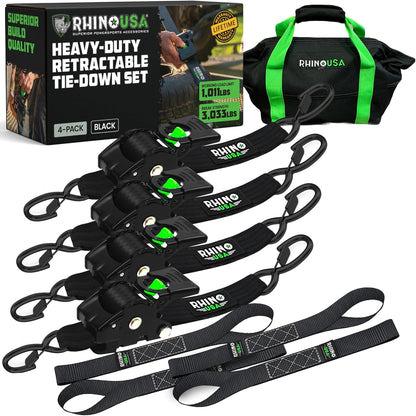 🛠️2" x 10'Retractable Ratchet Straps