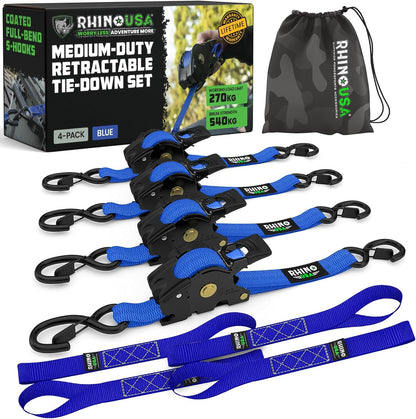 🛠️2" x 10'Retractable Ratchet Straps