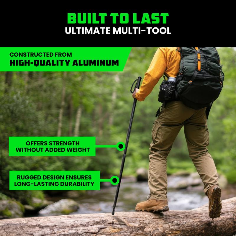 ✨Tactical Hiking Stick — with Integrated Survival Kit