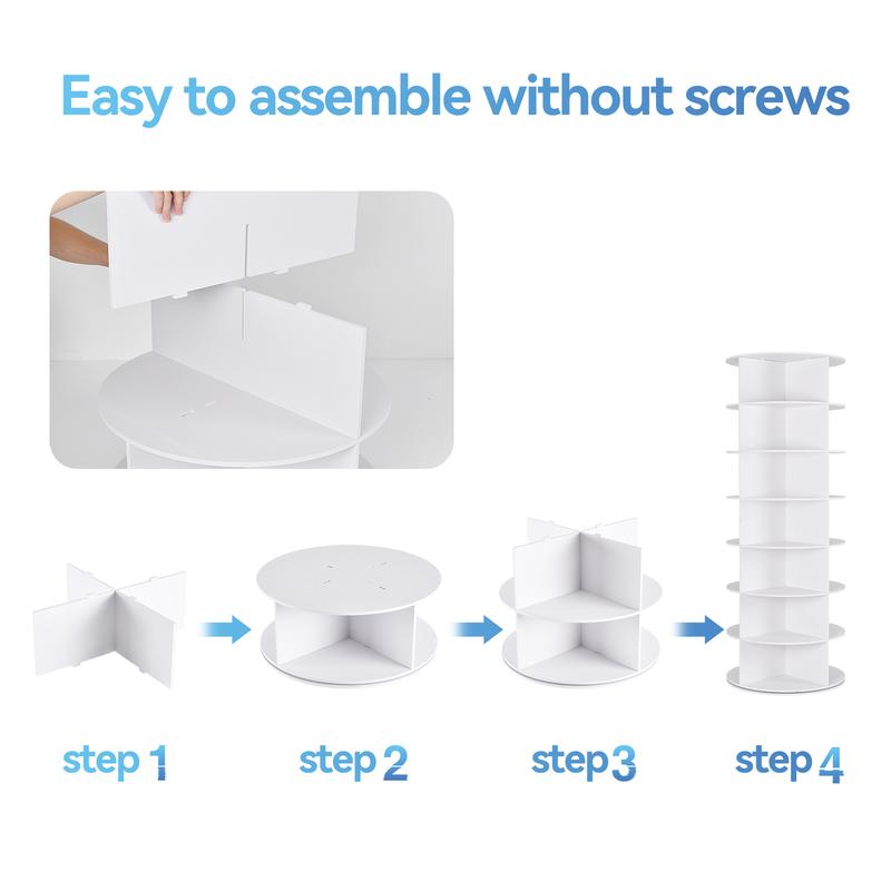 💥360° Rotating 7-Tiers Organizer Shoe Rack