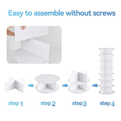 💥360° Rotating 7-Tiers Organizer Shoe Rack