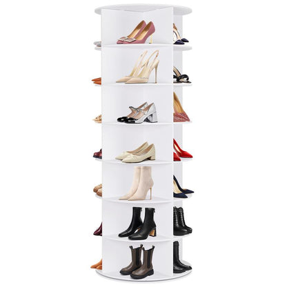 💥360° Rotating 7-Tiers Organizer Shoe Rack