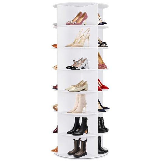 💥360° Rotating 7-Tiers Organizer Shoe Rack