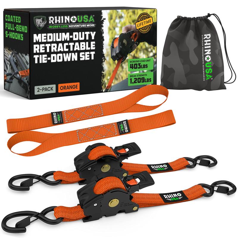 🛠️2" x 10'Retractable Ratchet Straps