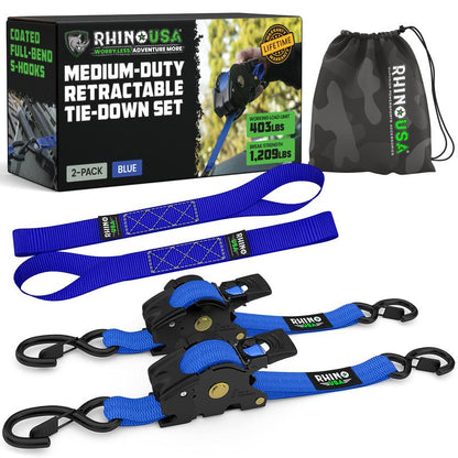 🛠️2" x 10'Retractable Ratchet Straps
