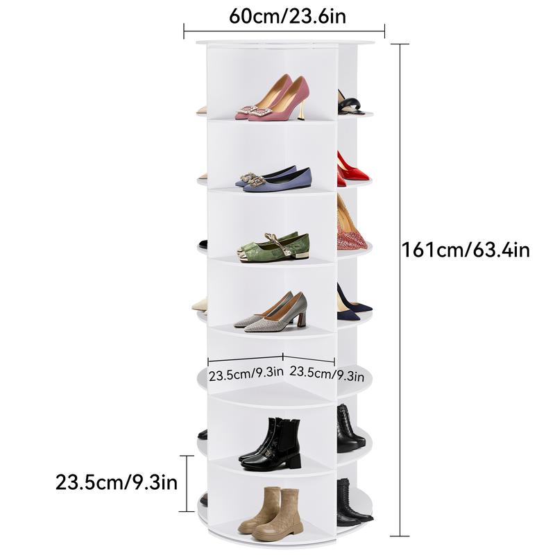 💥360° Rotating 7-Tiers Organizer Shoe Rack