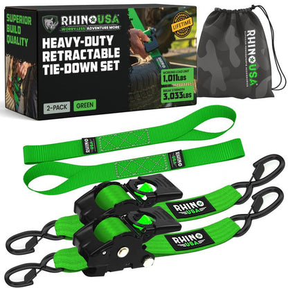 🛠️2" x 10'Retractable Ratchet Straps