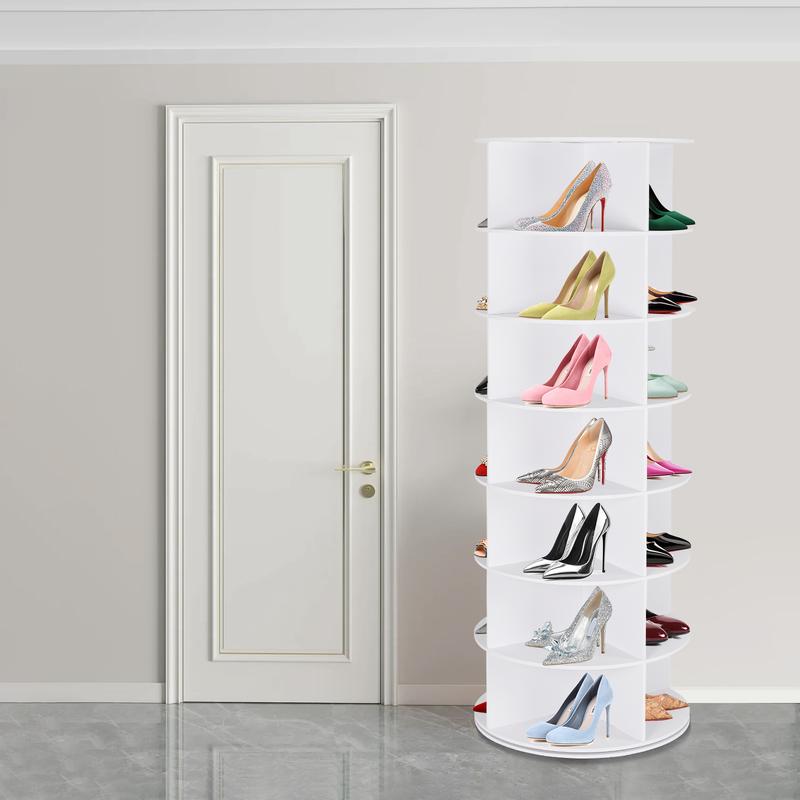 💥360° Rotating 7-Tiers Organizer Shoe Rack