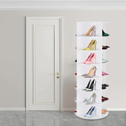 💥360° Rotating 7-Tiers Organizer Shoe Rack